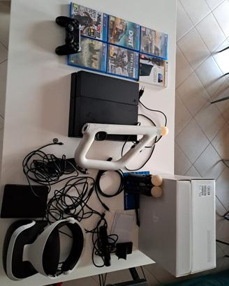 PS4 più giochi e set completo PS VR1