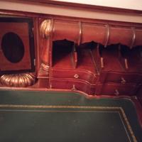 Scrittoio Lady secretaire in legno massello di mog