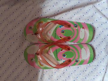 Infradito da bambina in gomma