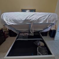 letto matrimoniale contenitore 