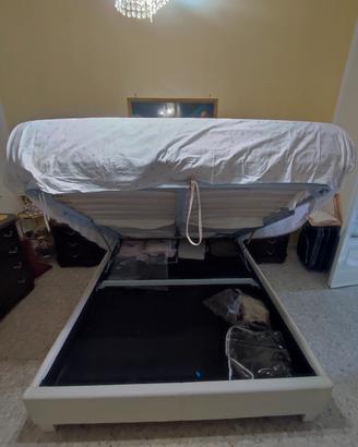 letto matrimoniale contenitore 