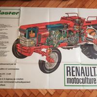 Manifesto trattore renault landini fiat same