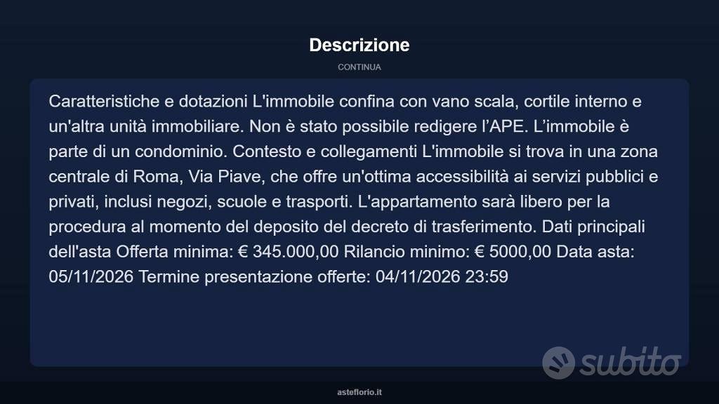 Appartamento – Roma, Sallustiano, Municipio Roma I - Vista 4
