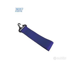 NASTRO TRAINO IN TESSUTO BLU