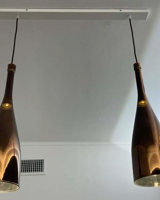 Lampadario sospensione design Bottiglie Champagne