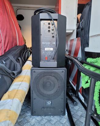 montarbo mt 150a e subwoofer sa 112