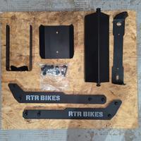 Gancio ebike muro girevole 