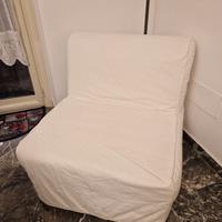 Poltrona letto Ikea LYCKSELE LÖVÅS Ransta naturale