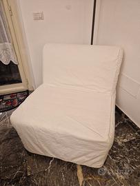 Poltrona letto Ikea LYCKSELE LÖVÅS Ransta naturale