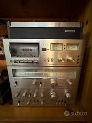 Sistema hifi Pioneer SA/TX 7500 completo di casse  			
