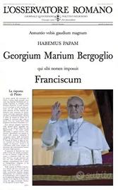 osservatore romano elezione papa francesco