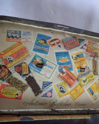 scatole di latta vintage antiche