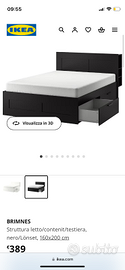 Letto matrimoniale Ikea