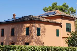 Villa rustica di paese con parco