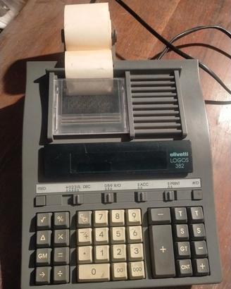 Olivetti Logos 382- Calcolatrice