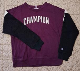 Felpa Champion originale- color Block e Sherpa
