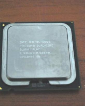 CPU Processore Itel Pentium Dual Core E2220