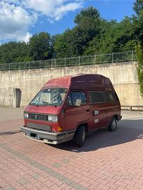 T3 camper raro allestimento Reimo 2.1 benzina GPL