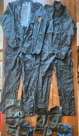 TUTA PIOGGIA MOTO - COPRI SCARPE PIOGGIA MOTO