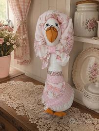 Grande papera shabby artigianale - 45 cm
