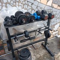 SET  BILANCIERI , PESI E MANUBRI