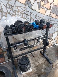 SET  BILANCIERI , PESI E MANUBRI