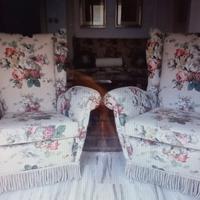 Salotto in stile classico shabby chic