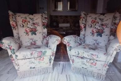 Salotto in stile classico shabby chic