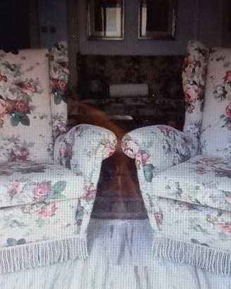 Salotto in stile classico shabby chic