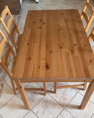 Tavolo + 4 sedie - Ikea
