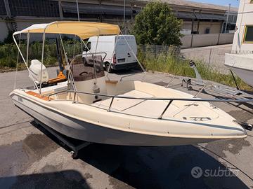Barca open Rascala 580 + Johnson 140cv