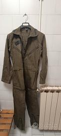tuta e completi militari da officina verde oliva