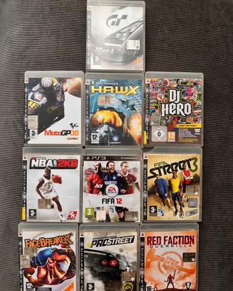 10 giochi PS3 – Collezione originale PlayStation 3