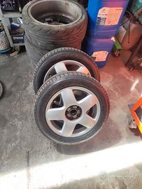 Cerchi VW Polo 5*100 con gomme