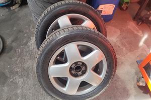 Cerchi VW Polo 5*100 con gomme