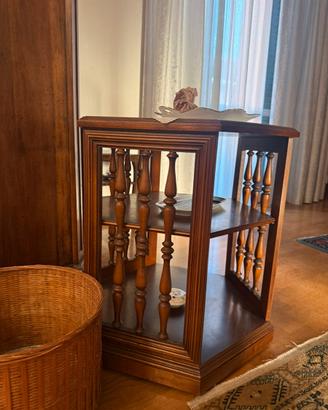 Carrello legno esagonale