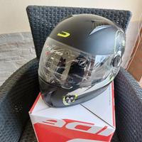 casco integrale con grafica