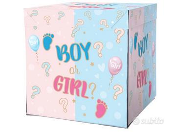 Scatola baby shower BOY OR GIRL