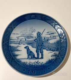 Piatto in ceramica Royal Copenhagen 1977