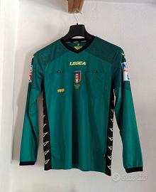 Maglia arbitro verde manica lunga, Tg M, NUOVA