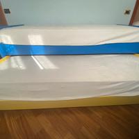 Letto cameretta singolo+secondo letto estraibile