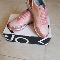LiuJo sneakers nuove rosa glitterate nr 35