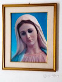 quadro IMMACOLATA CONCEZIONE cm. 59 x41 ANNI 60