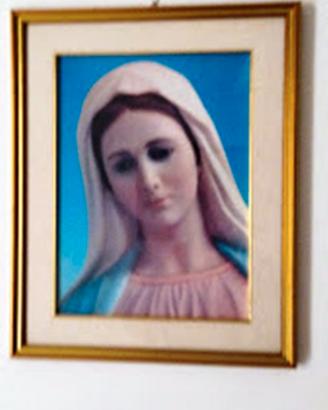 quadro IMMACOLATA CONCEZIONE cm. 59 x41 ANNI 60