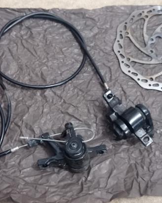 Pinze freno +dischi MTB 