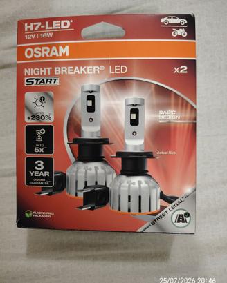 Osram H7 LED Start prezzo 3x2