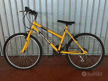 bicicletta ragazzo VECTOR GIALLA
