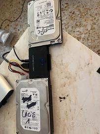 4 Hard Disk - 1 TB + 750 GB + 500 GB + 250 GB