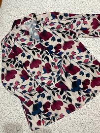 Camicia donna floreale
