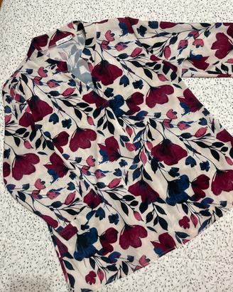 Camicia donna floreale